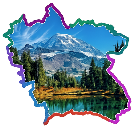 Wonderland Trail loop around Mount Rainier